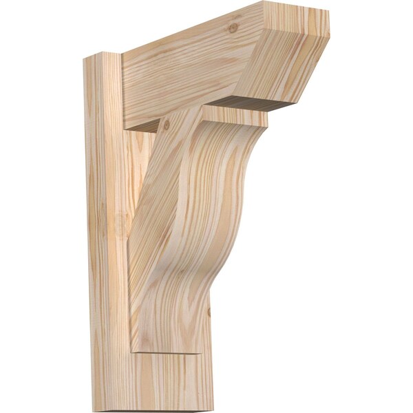 Ekena Millwork Funston Slat Smooth Outlooker, Douglas Fir, 5 1/2"W x 12"D x 16"H OUT06X12X16FST06SDF - main